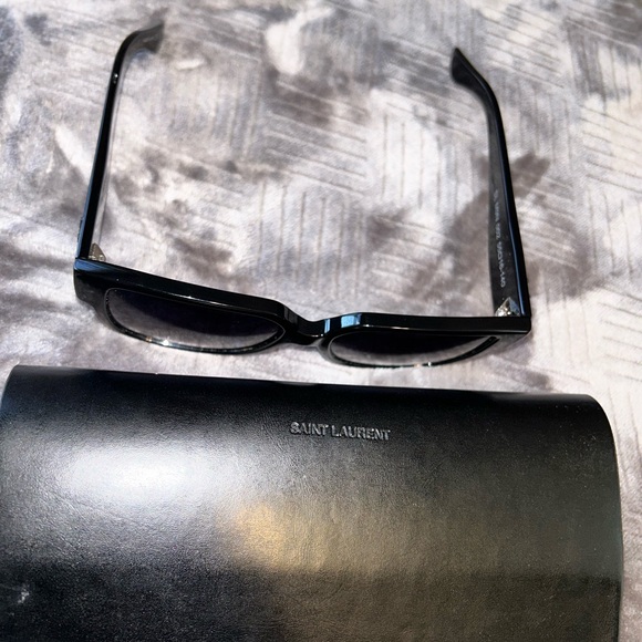 Yves Saint Laurent Sunglasses - Square SL M9 Sunglasses Black - Picture 8 of 15